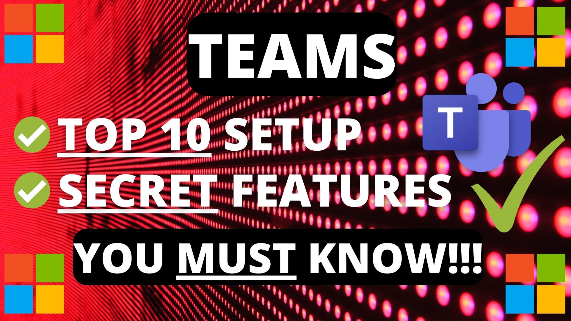 Microsoft teams top 10 setup and features